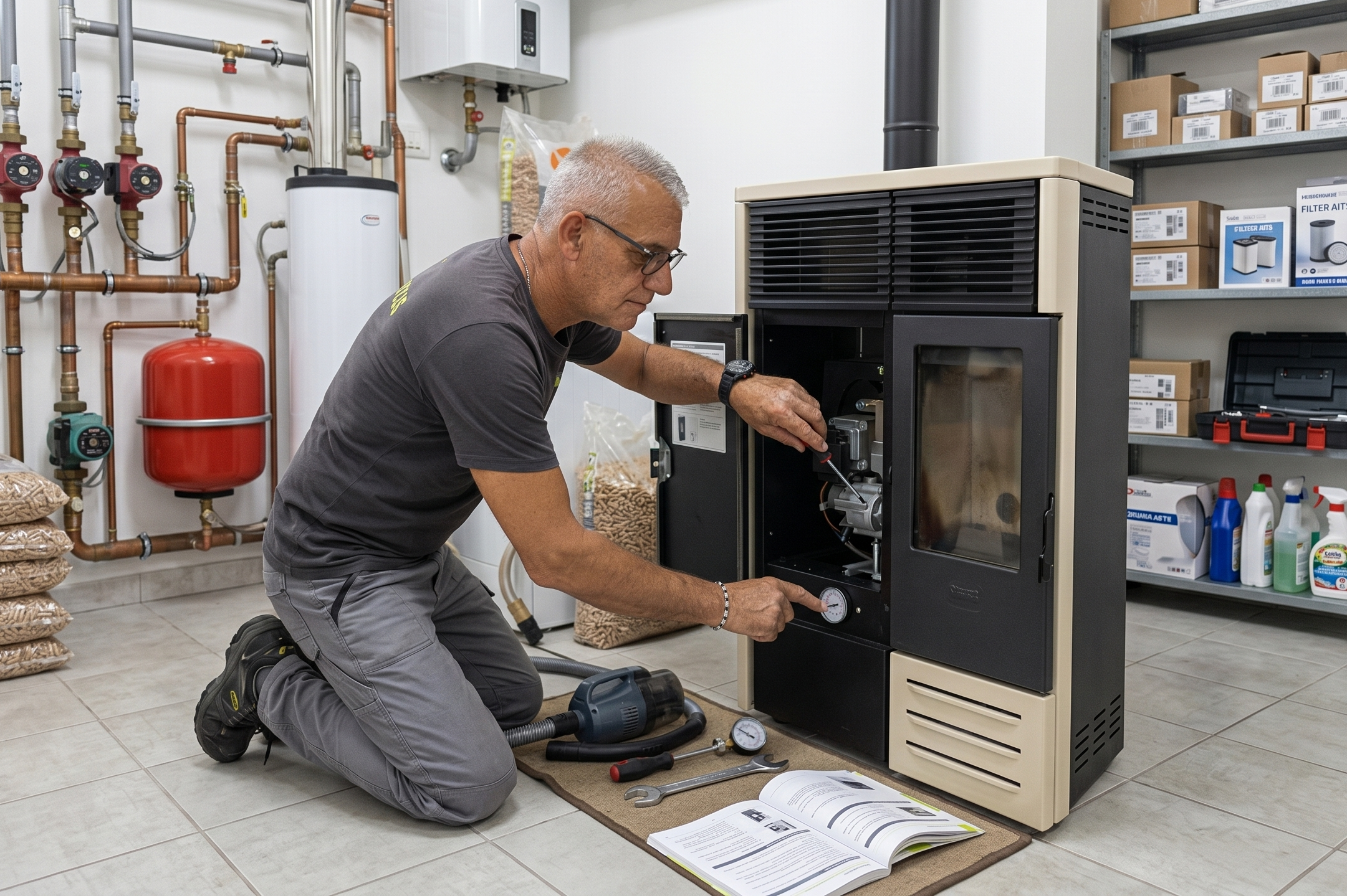 Assistenza Tecnica Stufe a Pellet e GAS